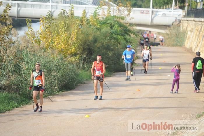 Marcha nórdica junto al Segura