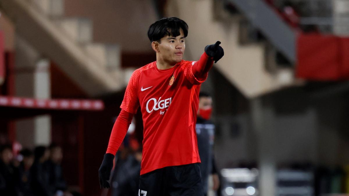 ¡Qué golazos! Take Kubo se luce en el entrenamiento del Madrid