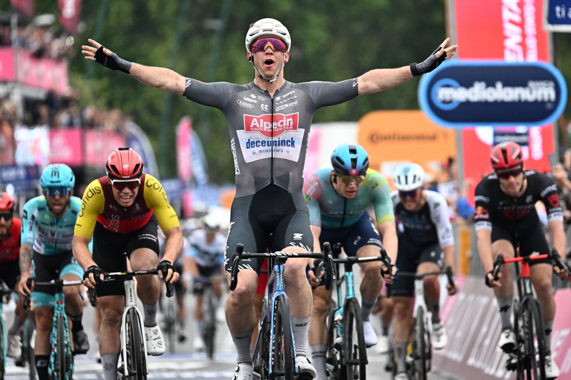  La etapa 6 del Giro de Italia, en imágenes.