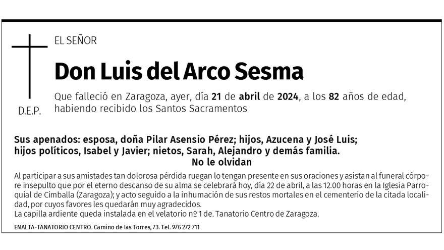 Luis del Arco Sesma