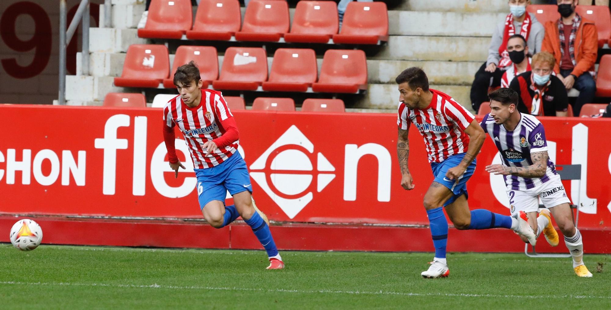 Sporting - Valladolid, en imágenes