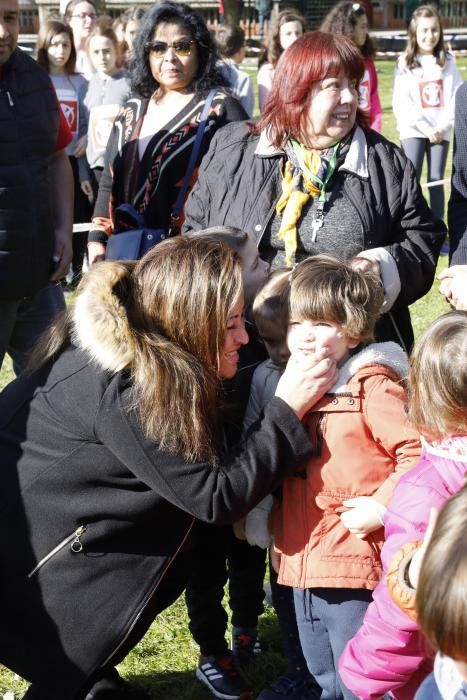 Homenaje a Thiago Guamán en el colegio Atalía