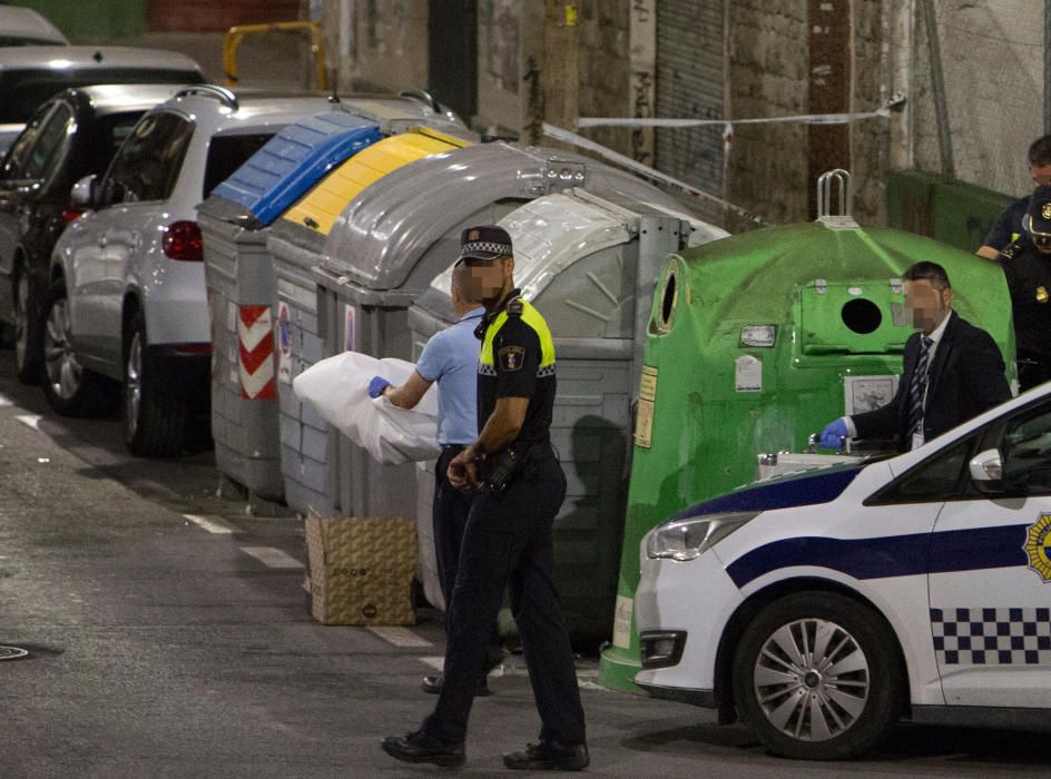 La Policía rastreará centros de salud y hospitales para ver si alguno atendió a la madre.