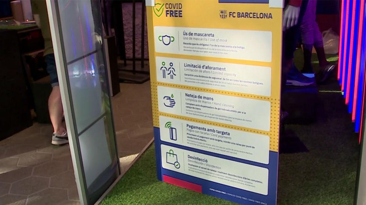 La Barça Store de Paseo de Gracia vuelve a abrir sus puertas