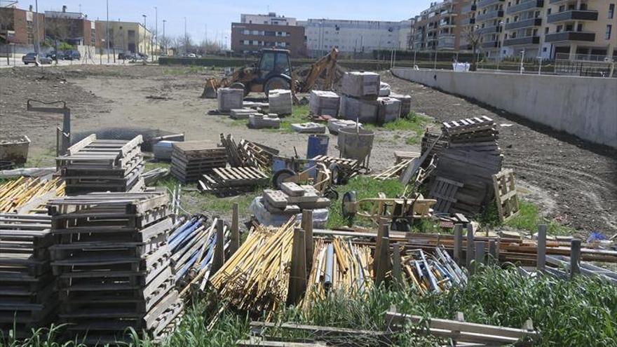 Casa Plata, en Cáceres, tendrá una pista para fútbol sala y basket