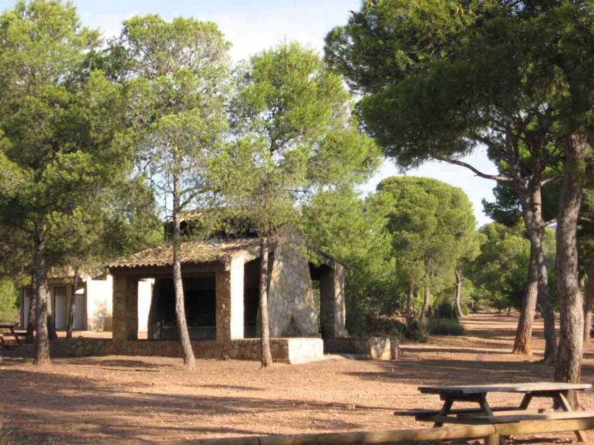 Merendero en Porta Coeli.