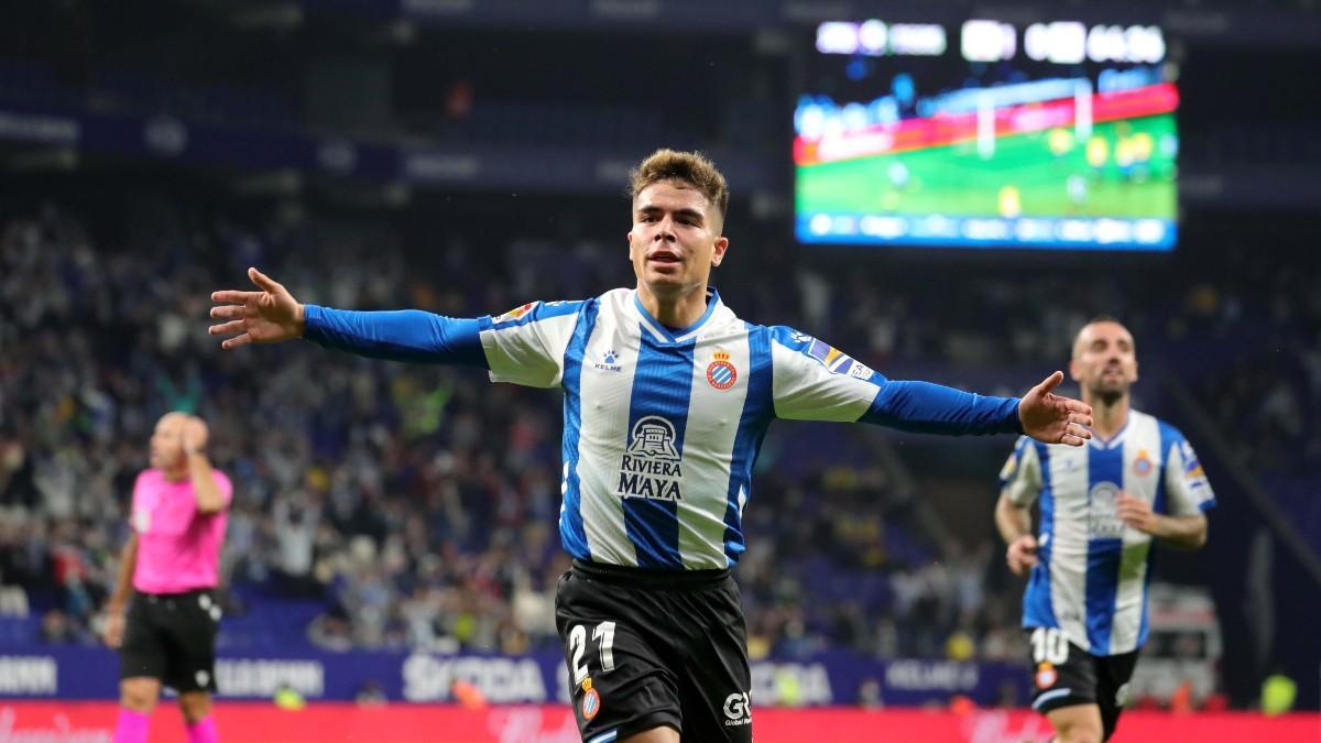 Melamed celebra el segundo tanto perico