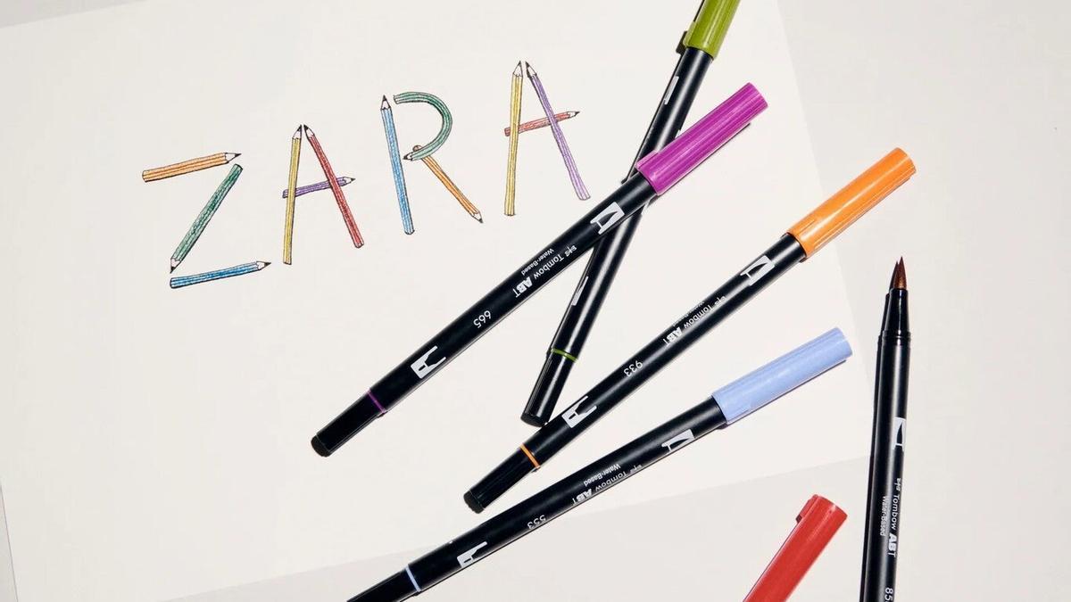 La nueva colección de papelería de Zara
