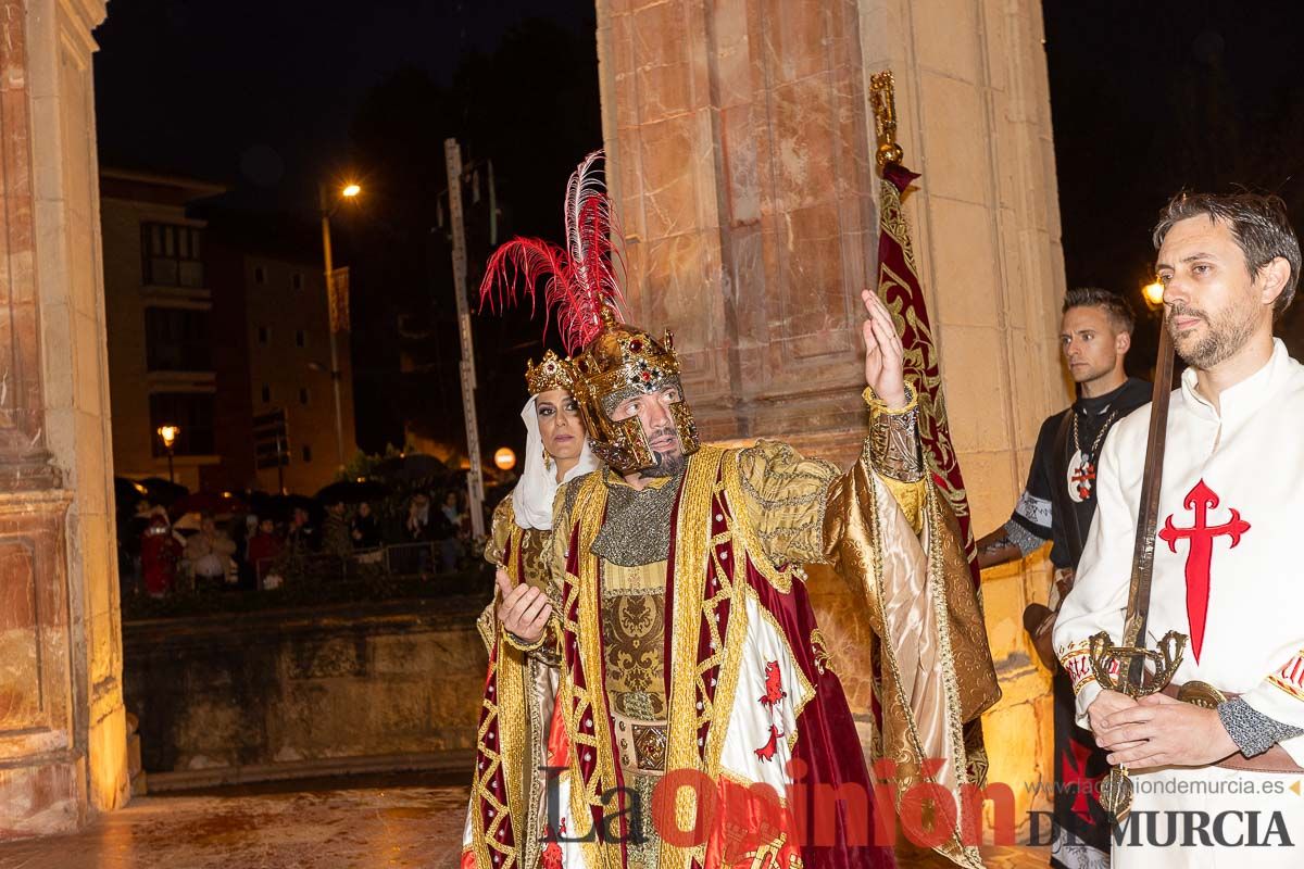 Desfile de Moros y cristianos y parlamento en las Fiestas de Caravaca