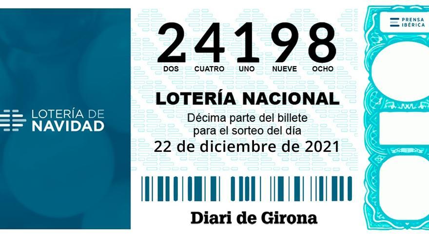 Cinquè premi de la Loteria de Nadal