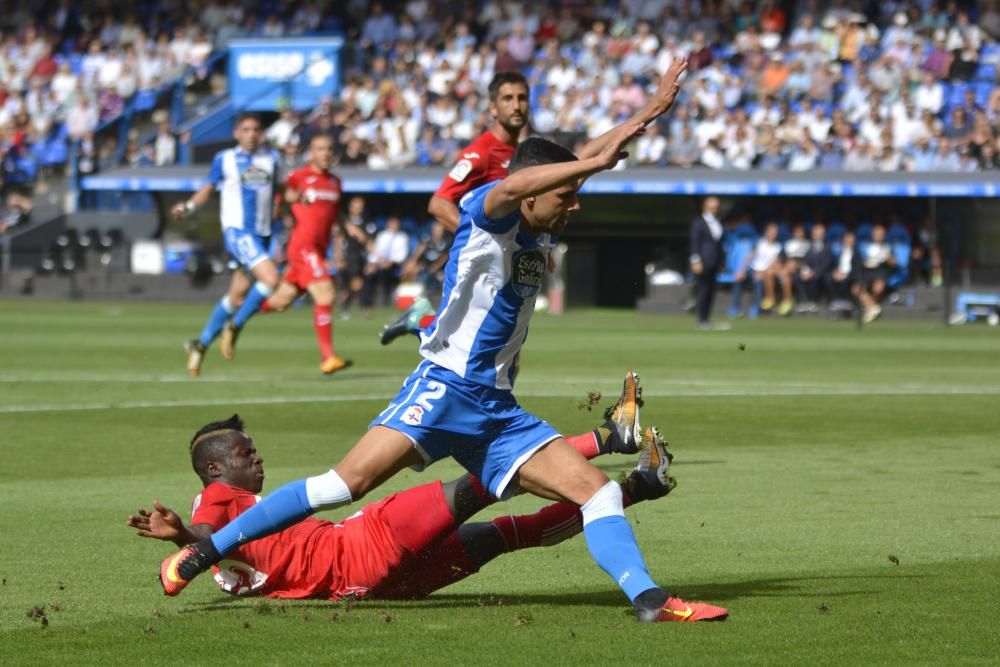 El Dépor le remonta al Getafe