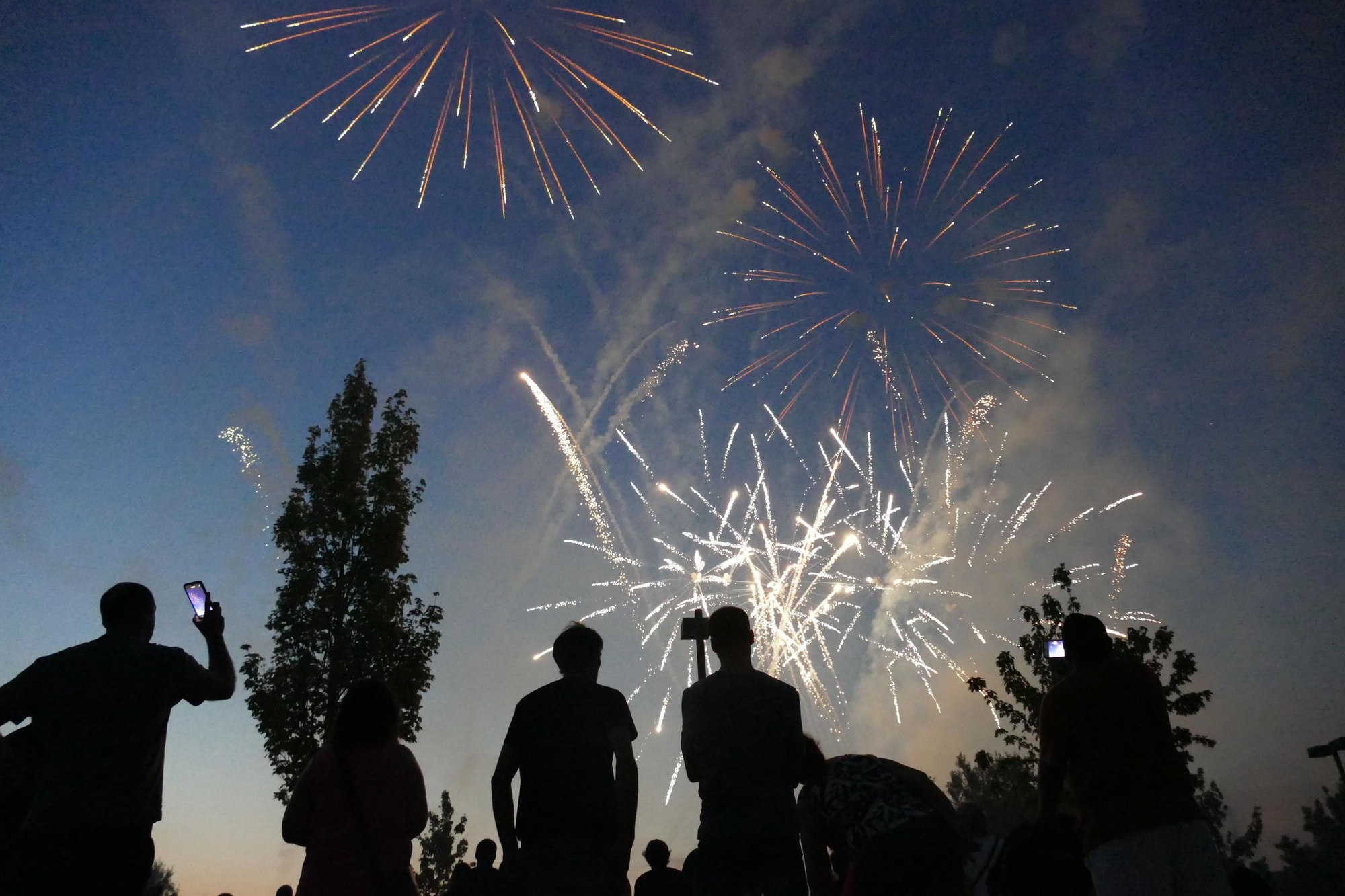 Un espectacular piromusical tanca les Festes de Sant Pere de Figueres