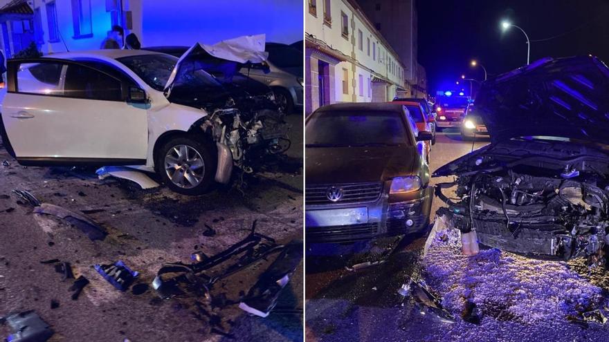 Cuatro jóvenes heridos tras empotrar su coche de madrugada en Cangas