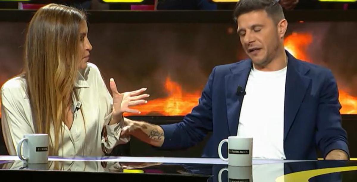 Joaquín Sánchez y Susana Saborido, en 'Emparejados'