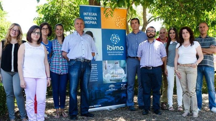 Foto de familia de los investigadores que han participado en el proyecto.