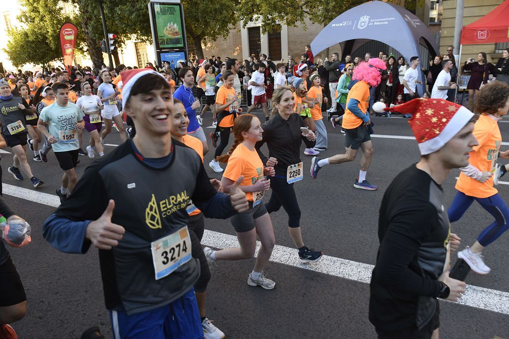La San Silvestre 2025 en Murcia, en fotografías