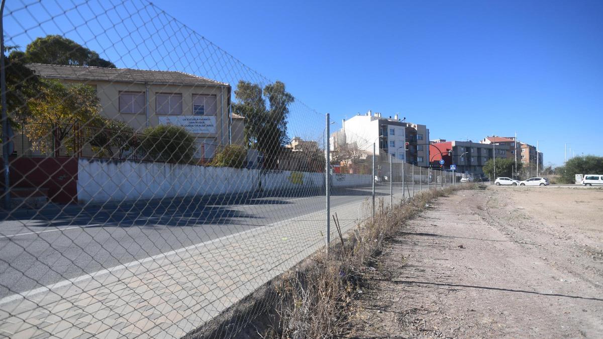 La nueva escuela infantil de San Roque se iba a construir en la misma parcela de la anterior en Algezares.