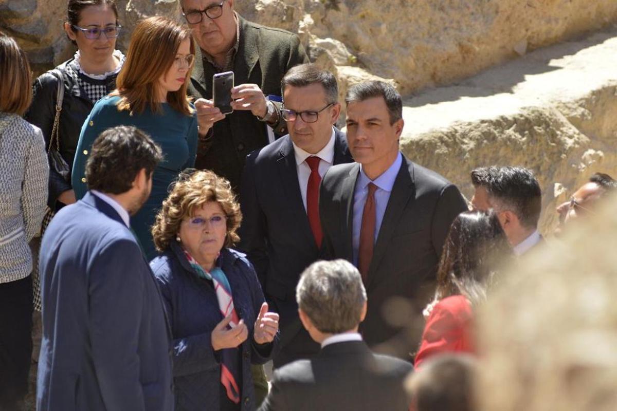 Visita de Pedro Sánchez en Cartagena