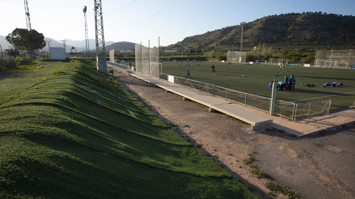 Vistas de las instalaciones Fútbol base