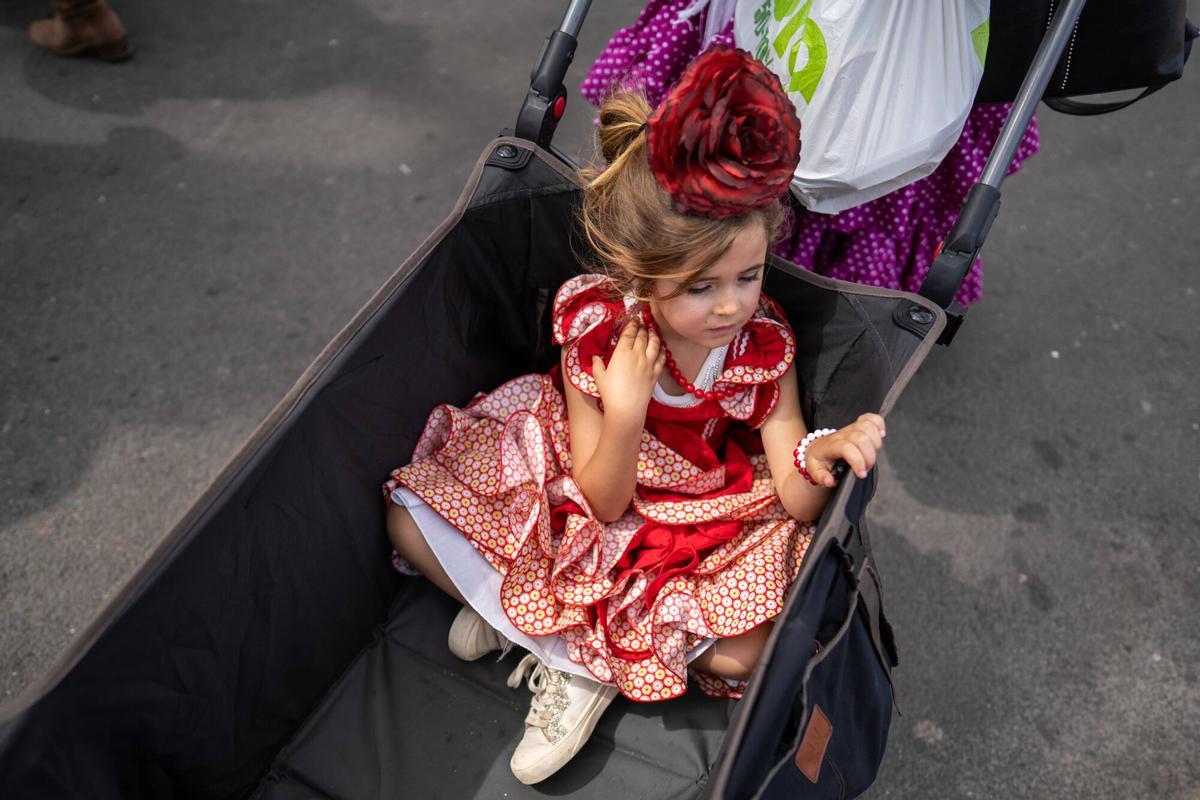 Ambiente en la Feria de Abril de Barcelona, en el recinto del Fòrum, durante la jornada del Primero de Mayo. El evento encara este viernes su último fin de semana de actividad antes de la clausura. Ambiente en la Feria de Abril de Barcelona, en el recinto del Fòrum, durante la jornada del Primero de Mayo. El evento encara este viernes su último fin de semana de actividad antes de la clausura.