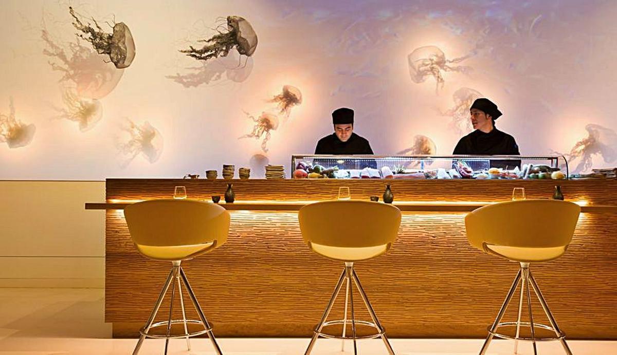La Gaia está ubicado en Ibiza Gran Hotel. |