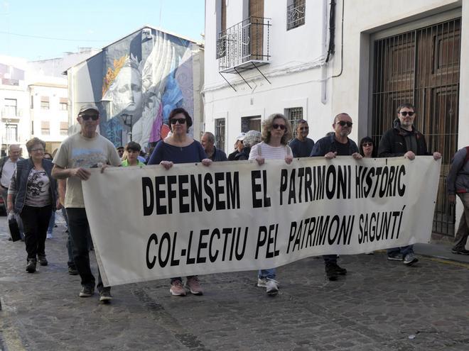 Movilización por una mayor inversión en el Castillo de Sagunt