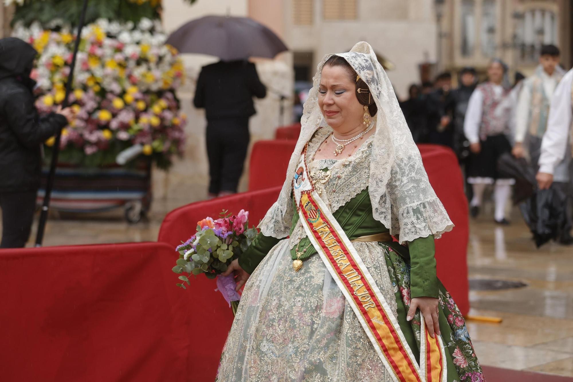 Falleras Mayores en la Ofrenda 2025. Día 18 (2/3)