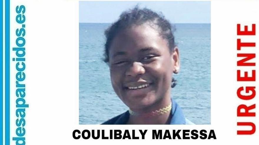 Coulibaly Makessa, adolescente desaparecida.