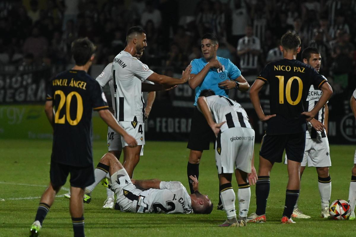 La última visita del Castilla.