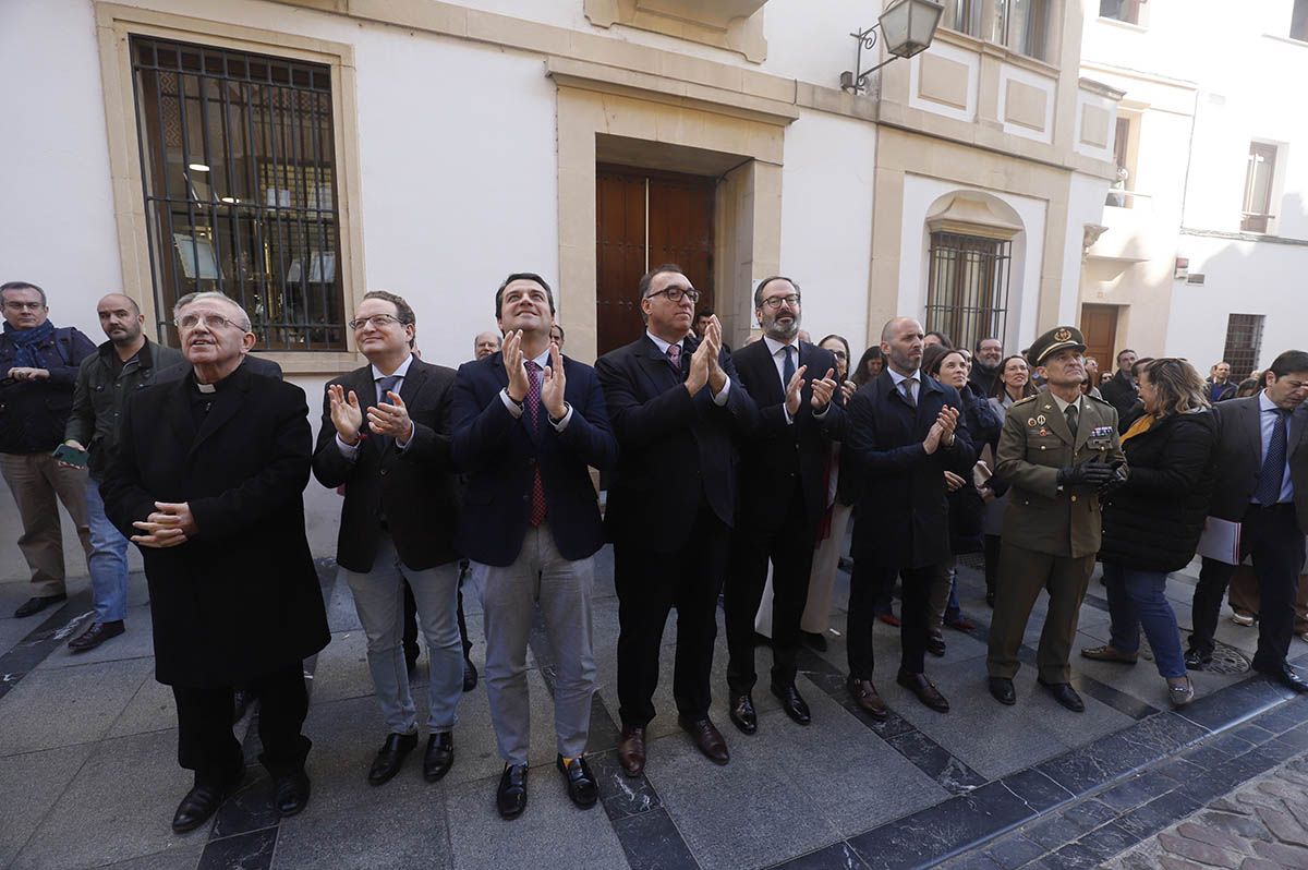 Así luce la puerta de la Concepción Antigua de la Mezquita tras su restauración