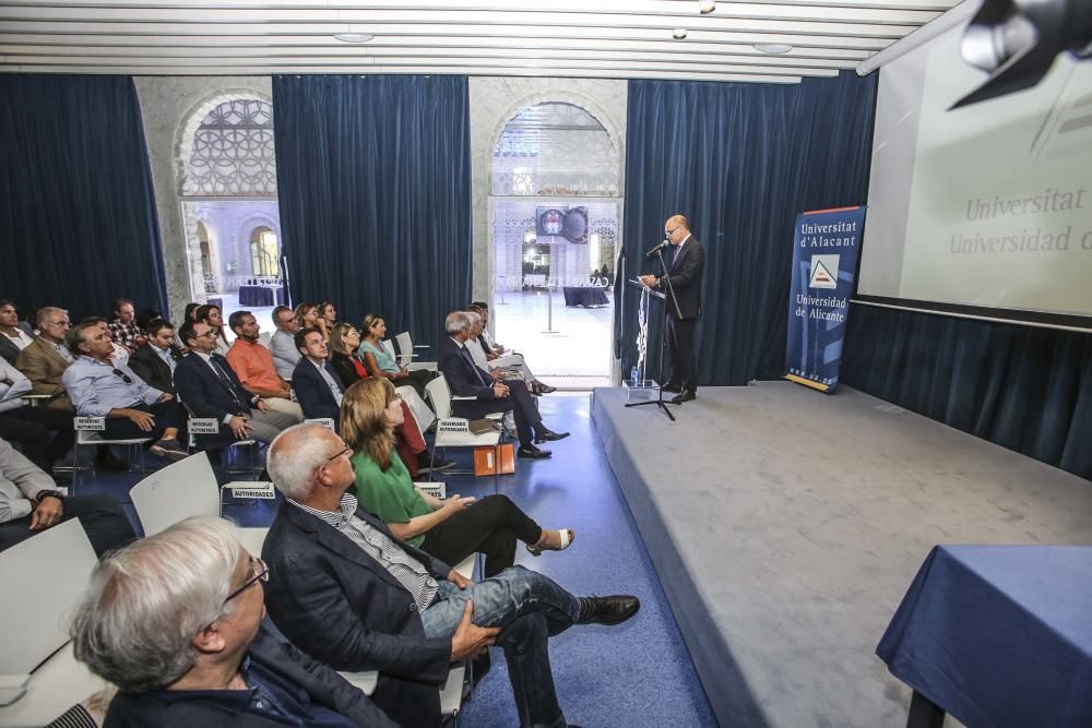 La Universidad de Alicante inaugura el grado de Gastronomía en Casa Mediterráneo para "abrirlo a la sociedad"