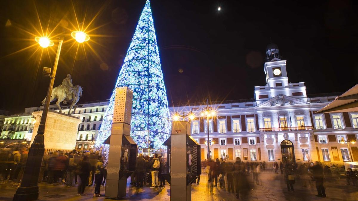 Puerta del sol de Madrid