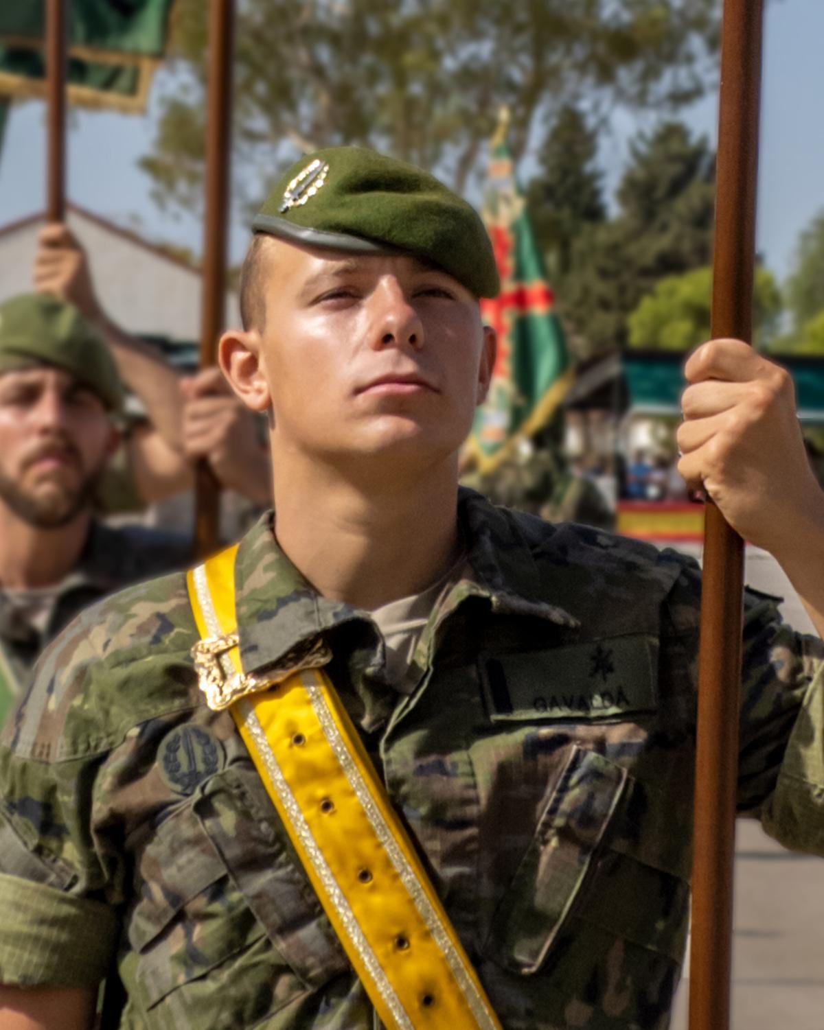 Neil Gavalda Macias, el legionario del MOE fallecido.