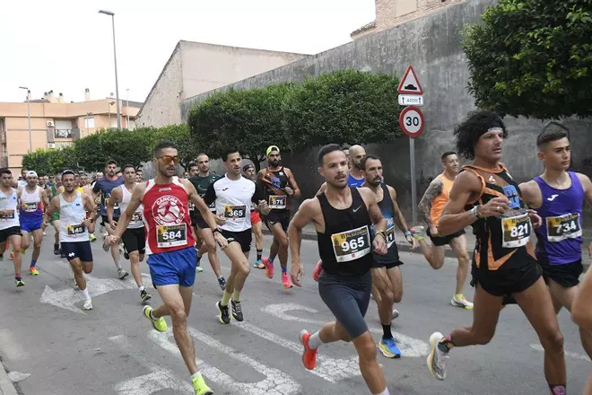 Las imágenes de la Carrera Popular de Aljucer