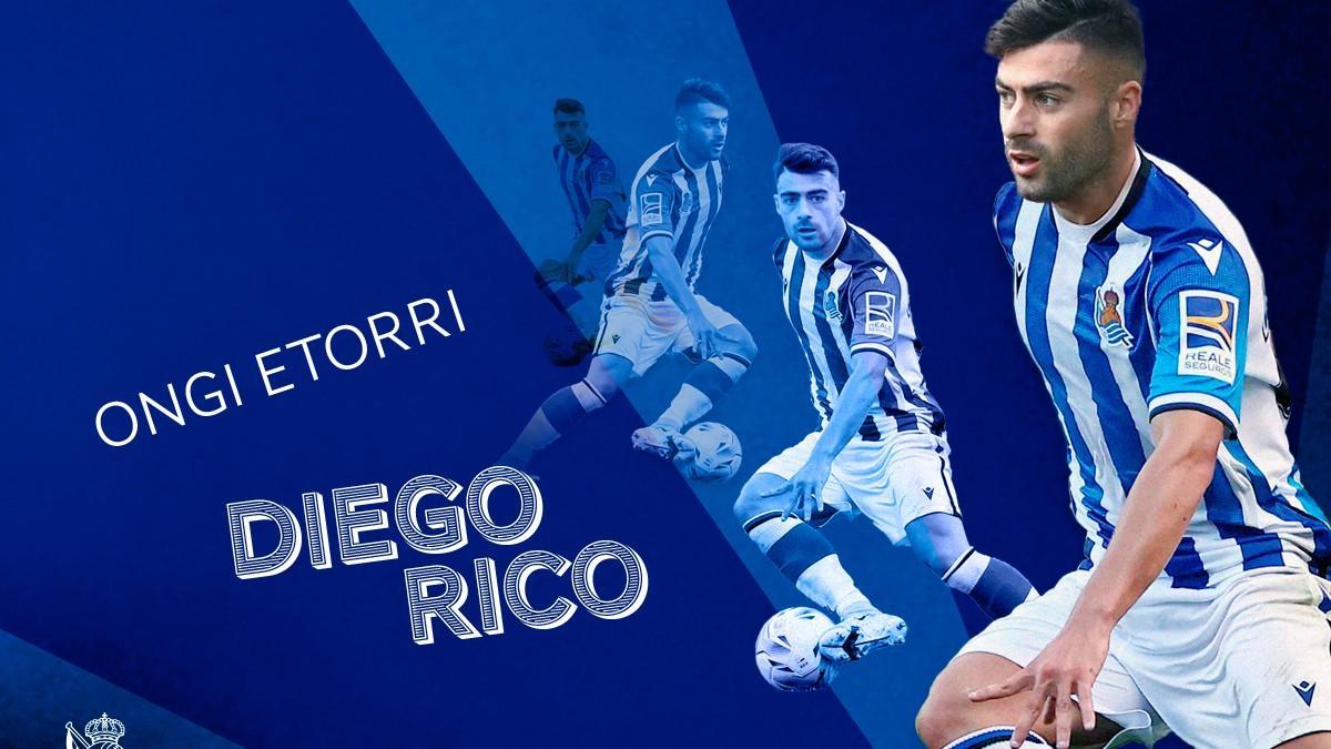 Diego Rico ya es txuri-urdin