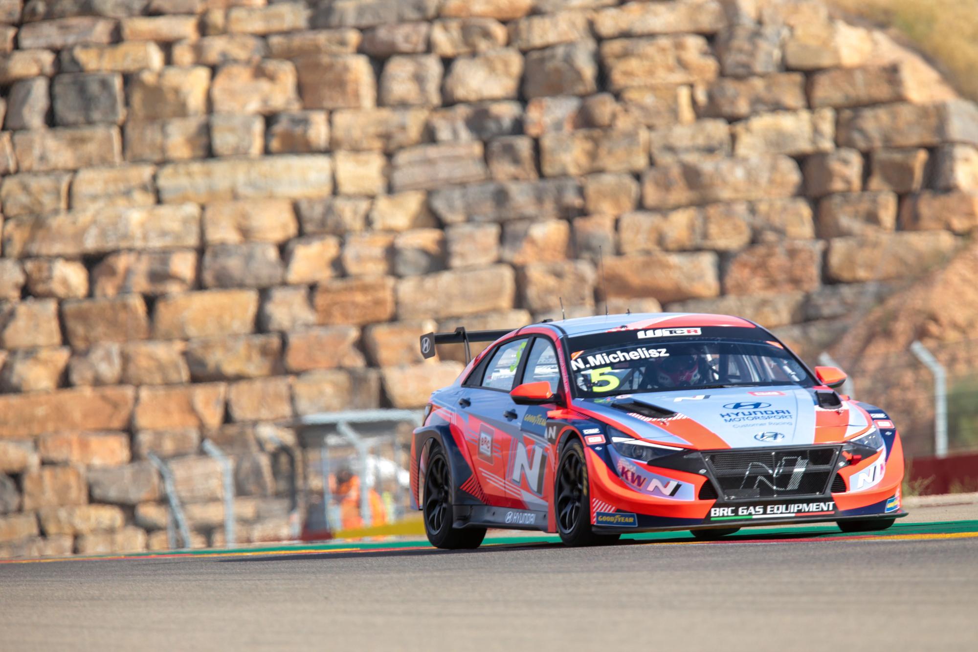 Jornada de sábado del Mundial de Turismos (WTCR) en Motorland Aragón