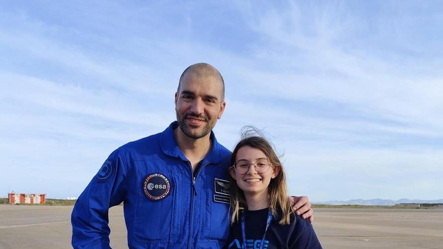 Alicia, la estudiante asturiana de 17 años que se convirtió en astronauta por un día: "Es muy difícil describirlo porque es una experiencia única"