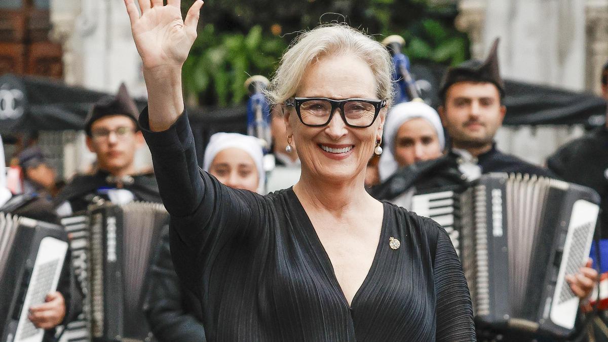 Meryl Streep llega al Teatro Campoamor en Oviedo