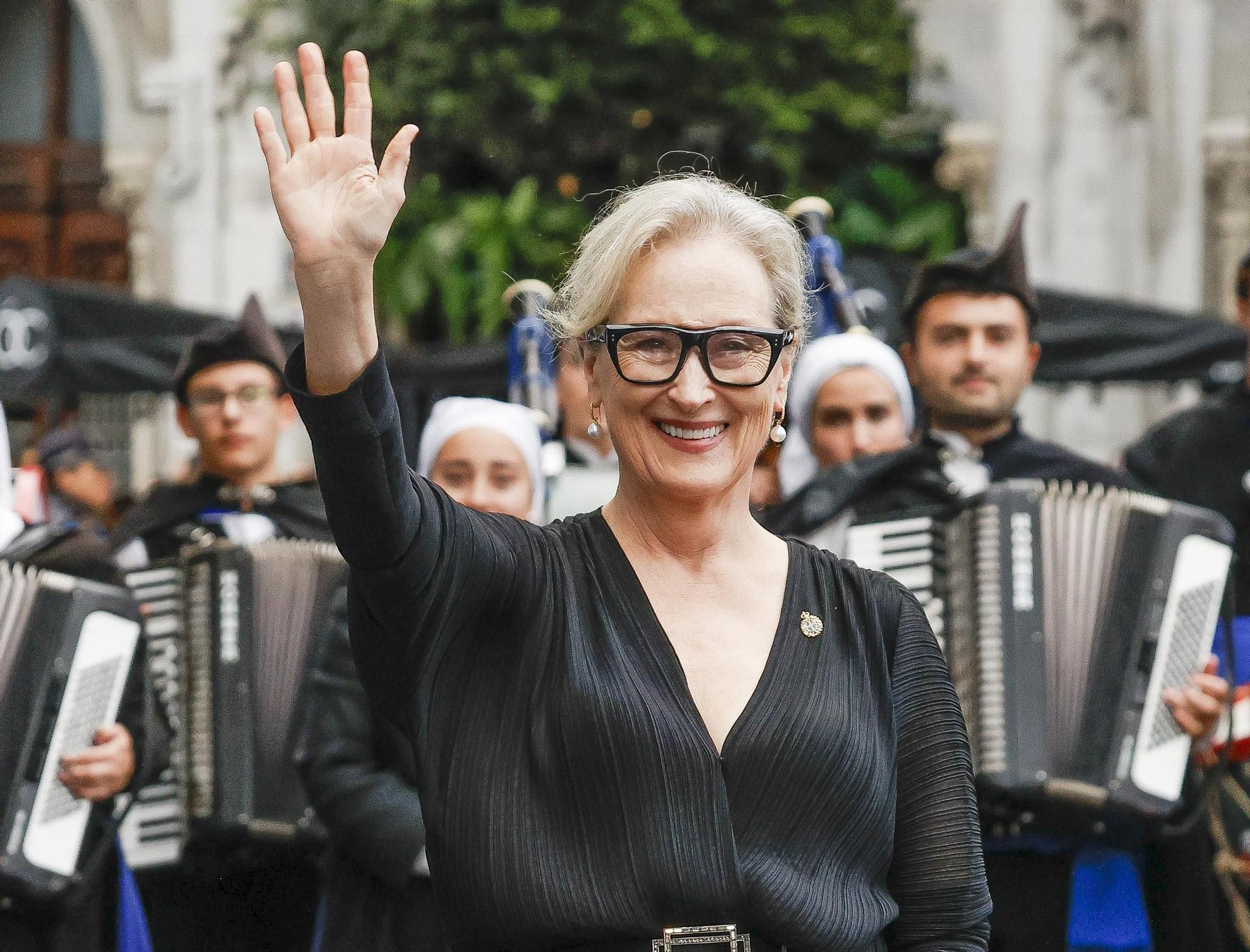 Meryl Streep llega al Teatro Campoamor en Oviedo