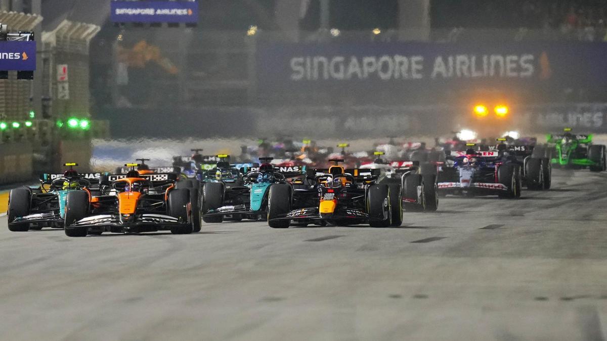El GP de Singapur de Fórmula 1, en imágenes