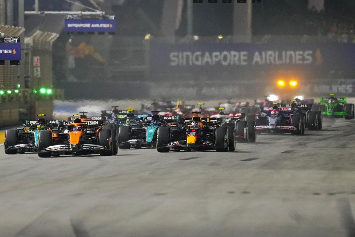 El GP de Singapur de Fórmula 1, en imágenes
