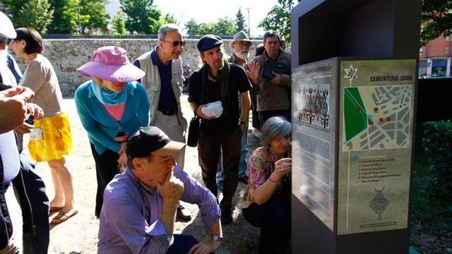 La inauguración de la señalización de las juderías en Zamora.