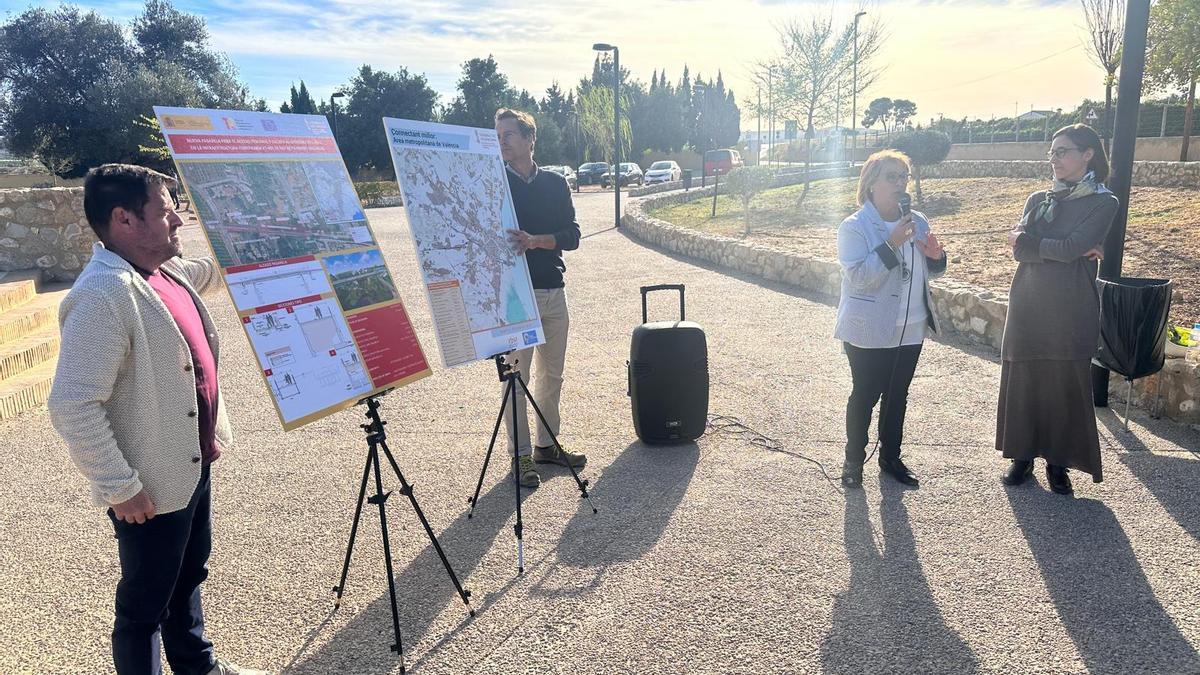 La alcaldesa y la directora general explican el proyecto