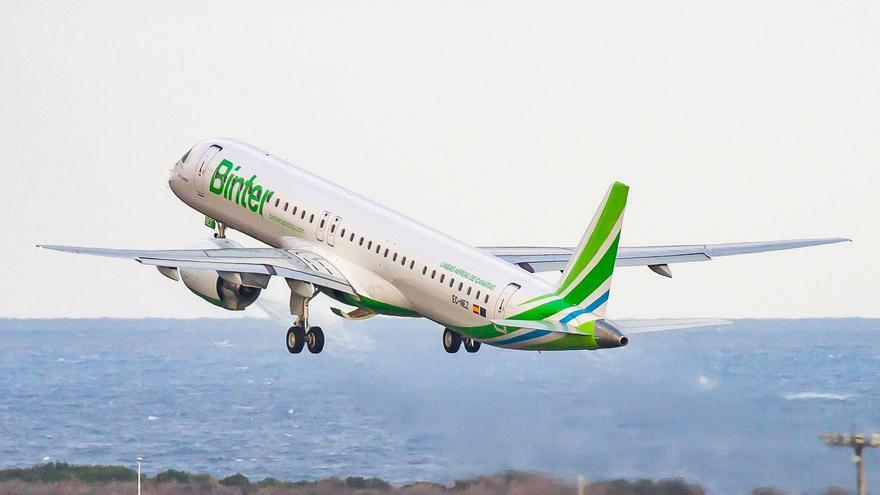 Ofertas de Binter para volar desde 24,95 euros a la península y el extranjero