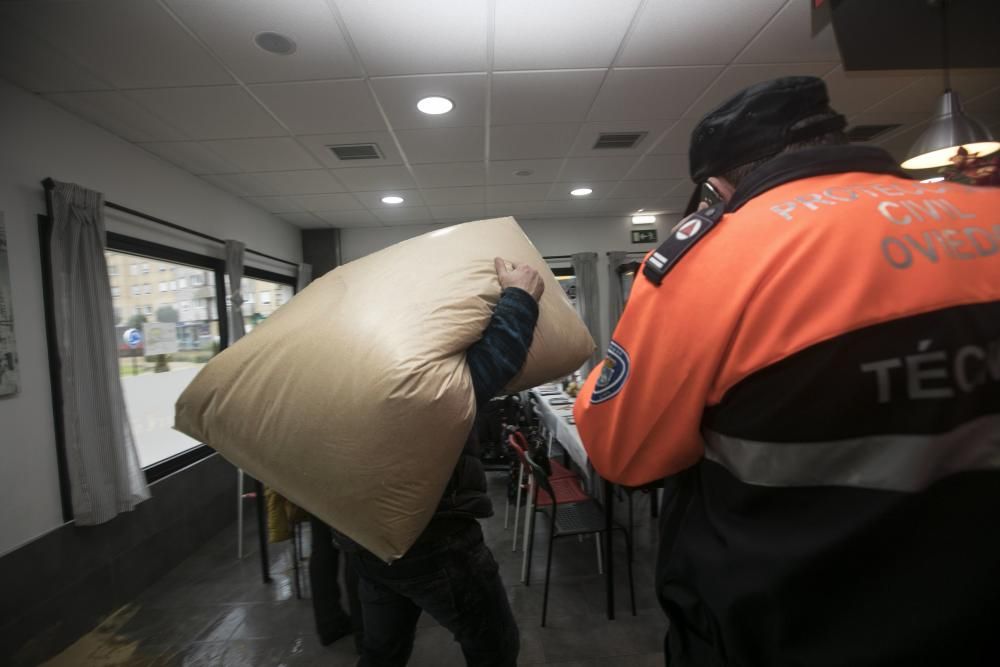 Inundaciones en Oviedo