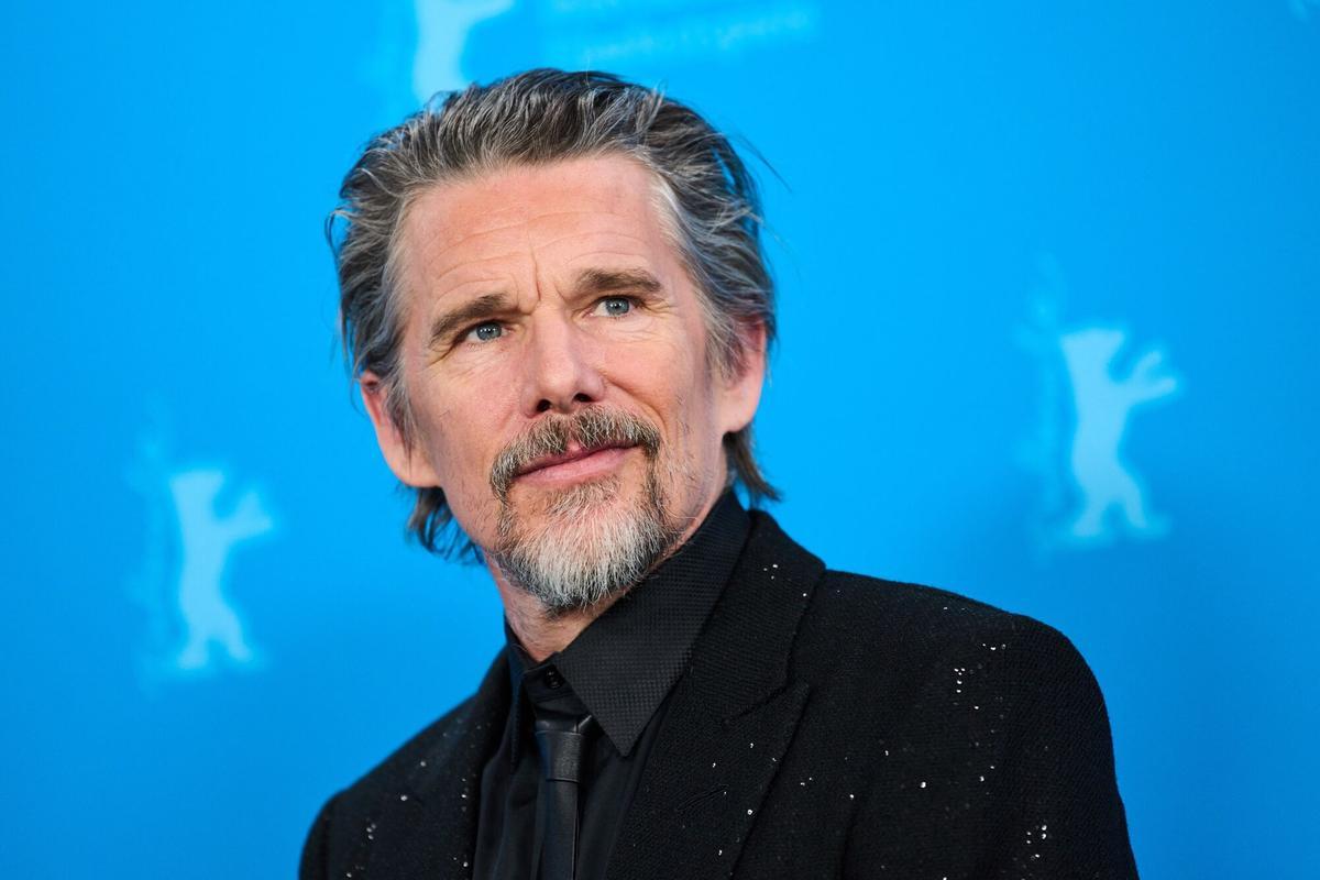 Ethan Hawke en la Berlinale en la presentación de 'The Weight'.