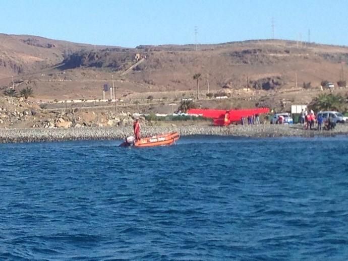 Cae una avioneta cerca de la Playa de Tarajalillo