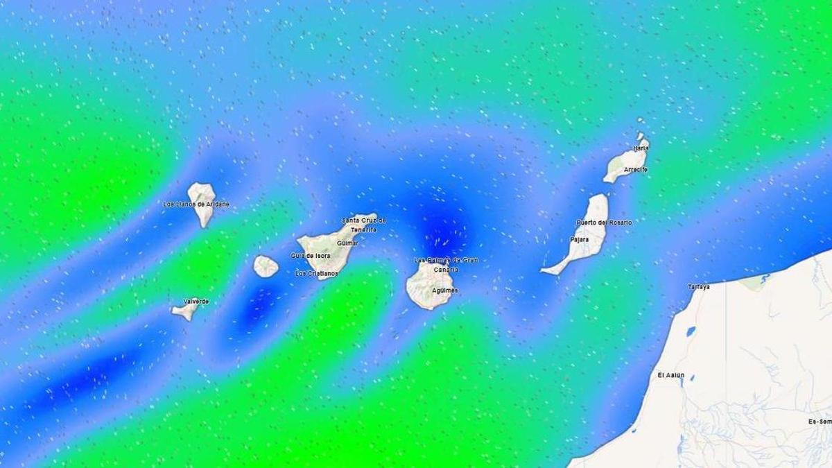 Pronóstico del tiempo de la Aemet en Canarias del 31 de julio al 10 de agosto de 2026