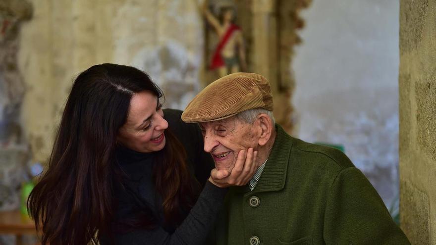 Fotogalería | José Luis Encinar Masa, el hombre más longevo de Plasencia que acaba de cumplir 106 años