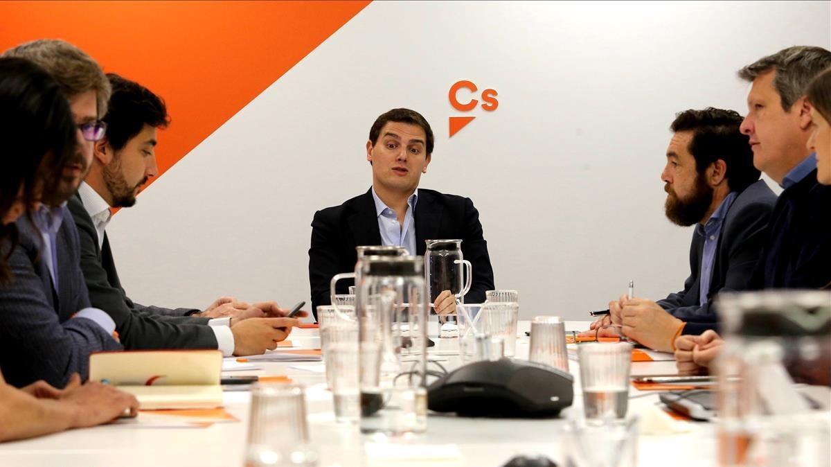 zentauroepp43046092 madrid 23 04 2018 albert rivera preside la reuni n del comit180423130146